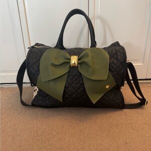 Betsey Johnson Quilted Duffel Bag